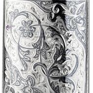 Фляга серебряная на 300 мл (Новинка), арт №6542