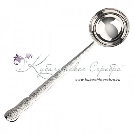 Половник ручной работы без чернения , арт №1561  Половник ручной работы без чернения