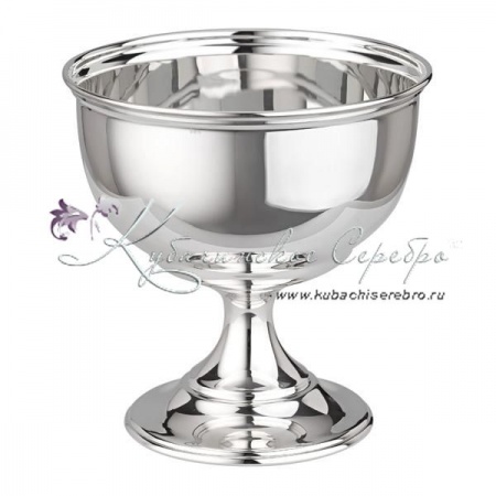 Гладкая вареньица из серебра 999 пробы 