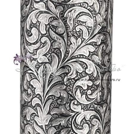 Бутылка серебряная на 1 л, сделано в Кубачи!