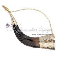 Рог быка с позолотой (Новинка) 2633 