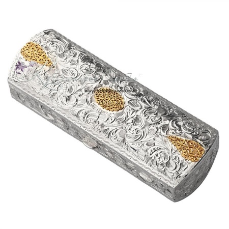 Футляр под очки с выпиленными узорами!  (Новинка)