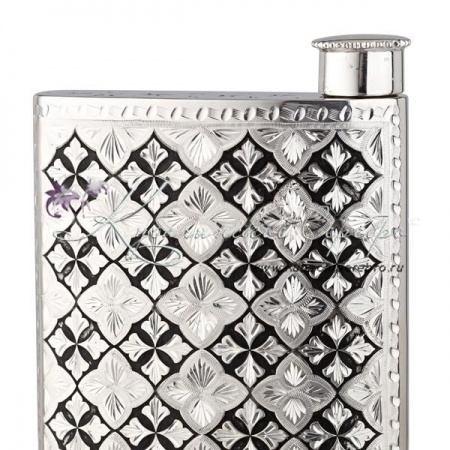 Фляга серебряная на 200 мл (Новинка)