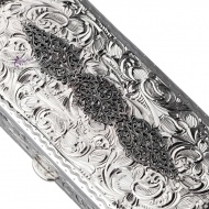 Футляр под очки с выпиленнымии узорами (Новинка), арт №6268