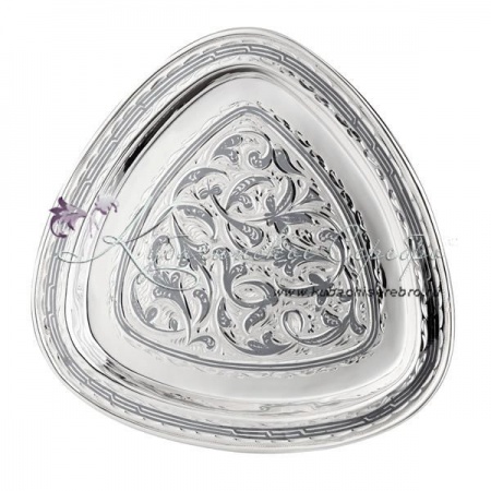 Поднос с чернением , арт №1126  Поднос с чернением