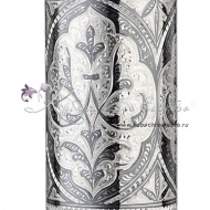 Бутылка из серебра 925 пробы на 600 мл, арт №2175/2