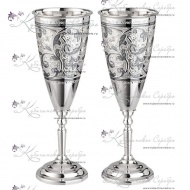 Набор бокалов под шампанское "Люкс" на 180 мл (Новинка) 1845  