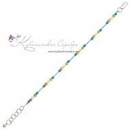 Браслет серебряный (Новинка) 8374