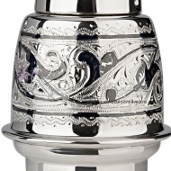Серебряная сольница с чернением, арт №2350