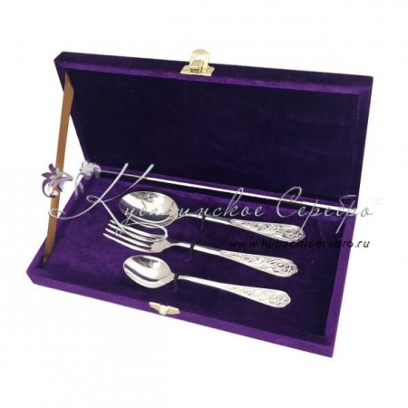 Набор десертных приборов 3 предмета Кубачи 1 
