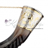 Рог быка с позолотой (Новинка), арт №2633