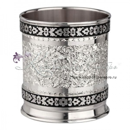 Стакан с гравировкой и холодной эмалью на 240 мл 