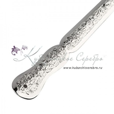 Половник ручной работы без чернения , арт №1561  Половник ручной работы без чернения