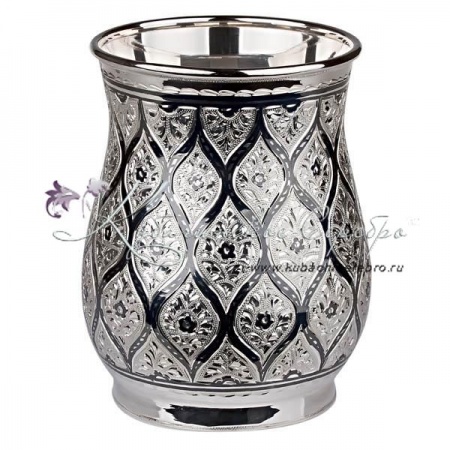 Стакан  Стакан Люкс + из серебра на 300 мл