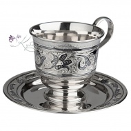 Кофейная пара в исполнении "Люкс" на 100 мл 2128