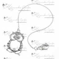 Ионизатор воды серебряный "Сова"  1078