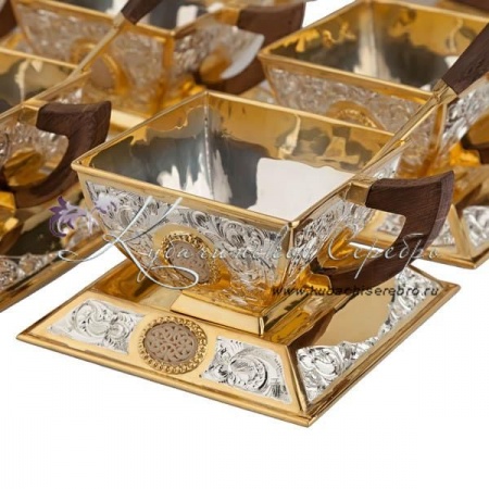 Чайный сервиз на 6 персон в авторском исполнении! 