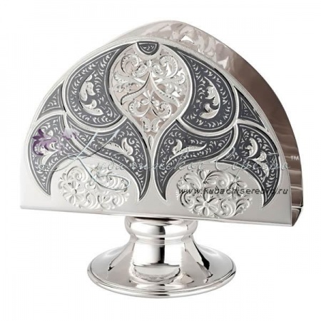 Салфетница с чернением 