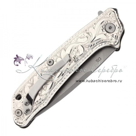Нож раскладной без черни 