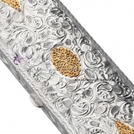 Футляр под очки с выпиленными узорами! (Новинка), арт №6846