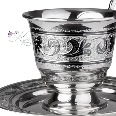 Чайная пара серия Кубачи на 140 мл 