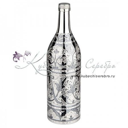 Бутылка серебряная на 340 мл 