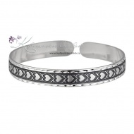 Браслет с оксидированием "Сердце" 3373