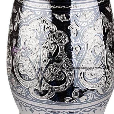 Кружка из серебра в исполнении  Кружка из серебра в исполнении Люкс + на 700 мл.