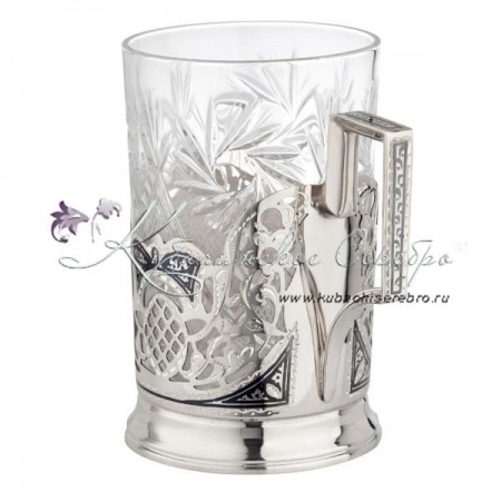 Подстаканник с чернением 