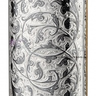 Позолоченная фляга на 270 мл , арт №6350/1