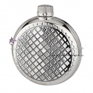 Фляга с чернением и алмазной огранкой на 130 мл (Новинка) 3157