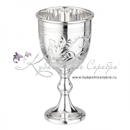 Рюмка без черни 999 пробы на 50 мл 