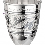 Рюмка с чернением на 35 мл , арт №8424