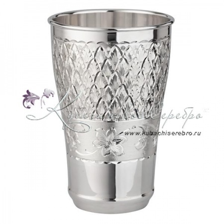 Стакан без черни 925 пробы на 290 мл 