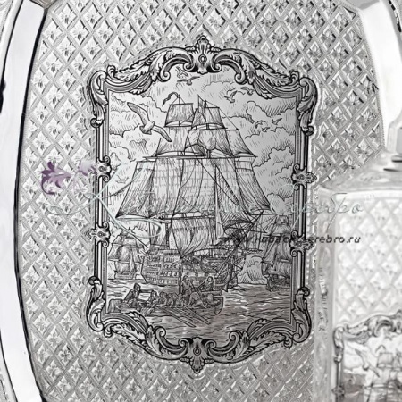 Сервиз для крепких напитков Корабль