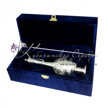 Серебряный графин ликеро-водочный серия «Лайт» на 300 мл