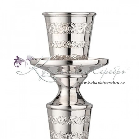 Подсвечник серебряный  Лайт 