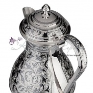 Кувшин ручной работы с чернением на 1650 мл, арт №2052