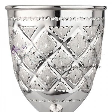 Фужер с огранкой на 140 мл 