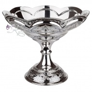 Фруктовница из серебра исполнение "Люкс +" 4003