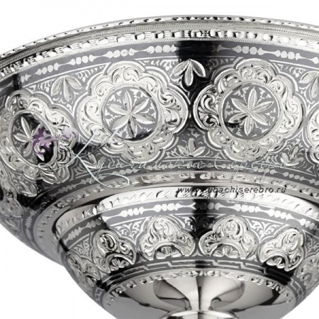 Конфетница серебряная , арт №8091/1 Конфетница серебряная