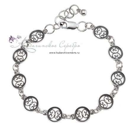 Браслет серебряный 