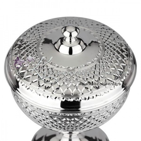 Вареньица без черни с крышкой и алмазной огранкой