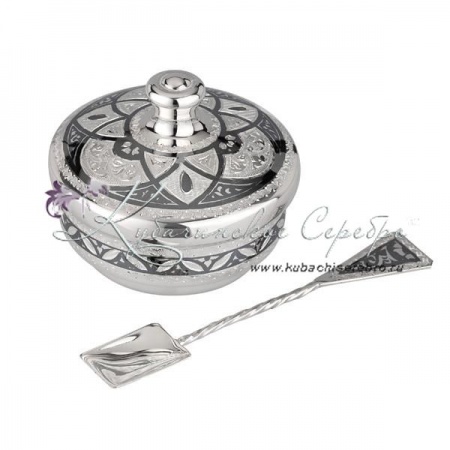 Горчичница (соусница) серебряная , арт №8328/1 Горчичница (соусница) серебряная