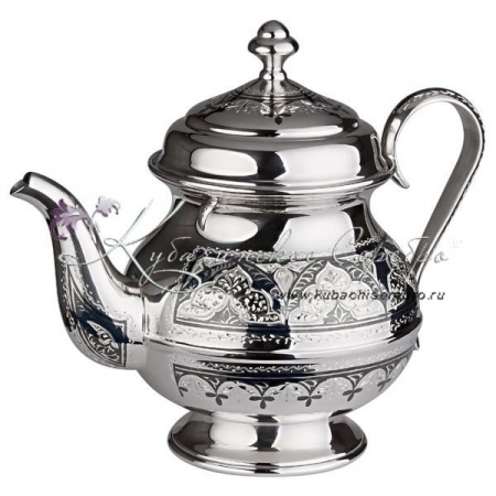 Чайник серия  Чайник серия Марракеш серебряный на 350 мл.