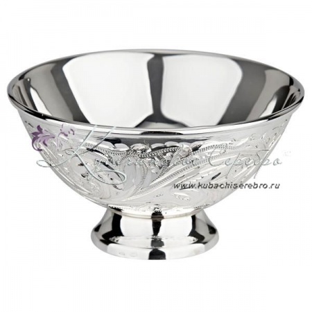 Пиала из серебра 999 пробы на 80 мл 