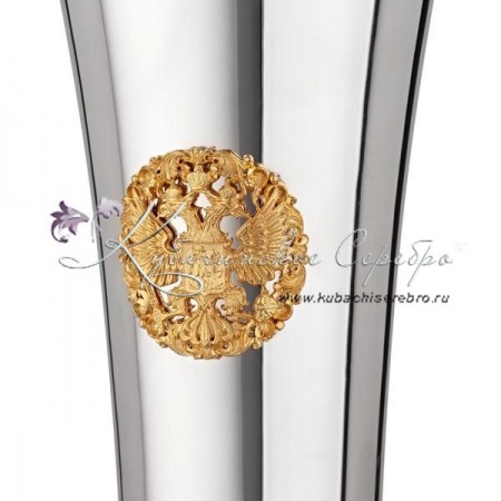 Бокал гладкий серия Россия на 420 мл