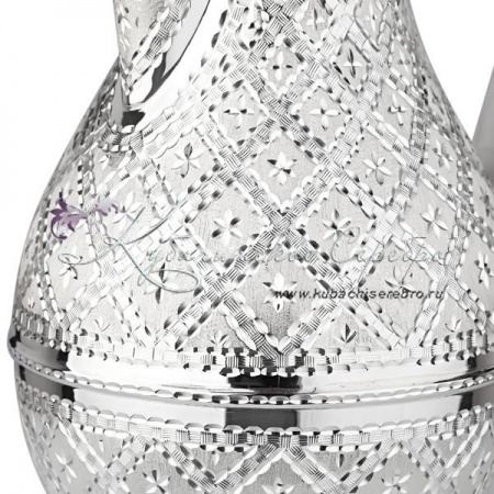 Кувшин из серебра 925 пробы на 750 мл, арт №2188 Кувшин из серебра 925 пробы на 750 мл