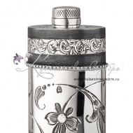 Авторская фляга со стопкой на 200 мл , арт №1929