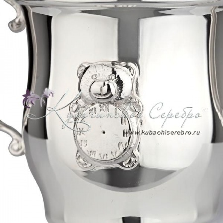 Поильник Мишутка 925 пробы на 150 мл 
